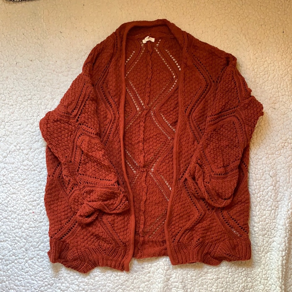 Cute Red/Orange Cardigan
